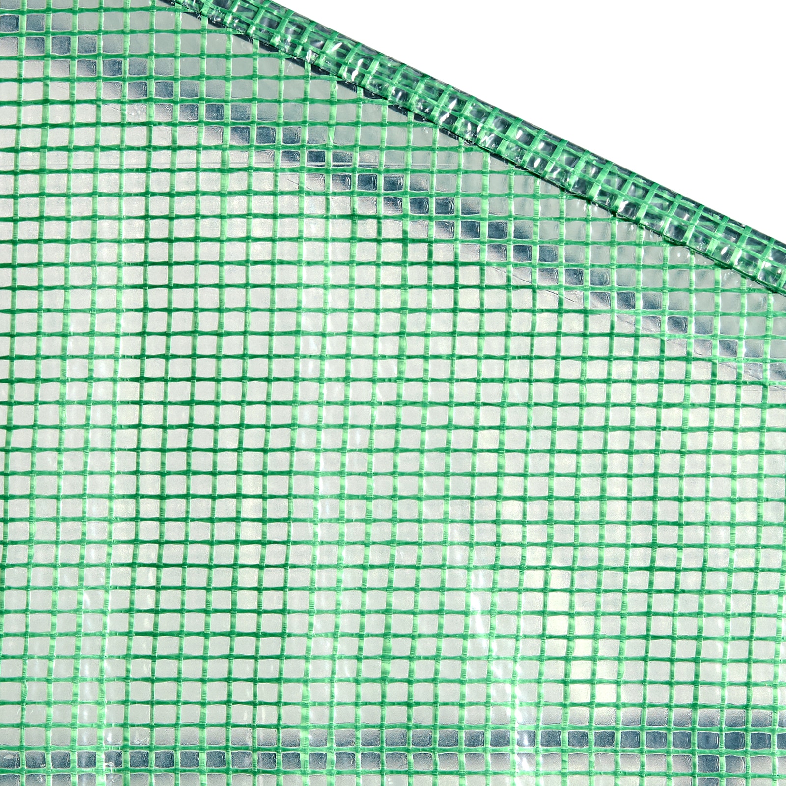 Walk-in Green House, 4.6 X 2.4 X 6.7 Ft, Greenhouse With Shelves, High Strength PE Cover With Doors, Windows And Steel Frame, Set Up In Minutes, For Planting And Storage_maomaolike.com